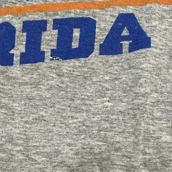 Vtg Florida Gators University T-Shirt Large Gray - Picture 8 of 8